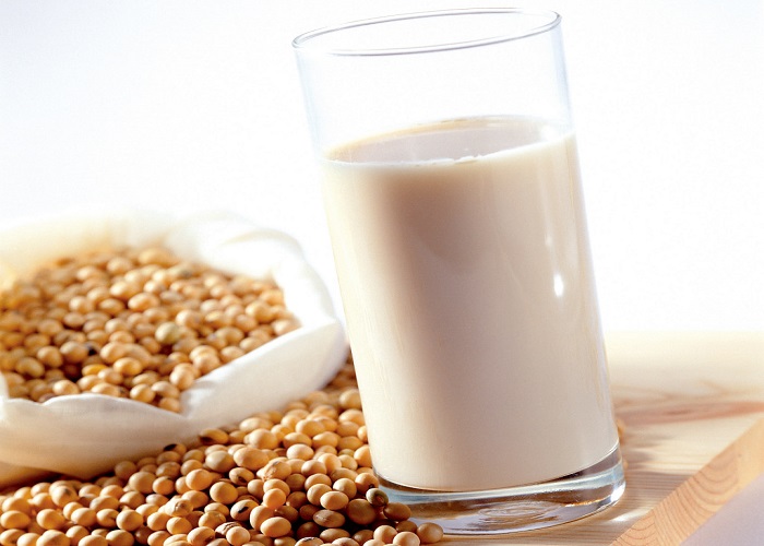 Weight loss from soy milk