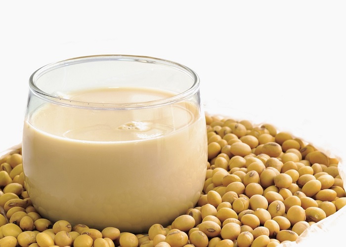 Lose weight by drinking soy milk