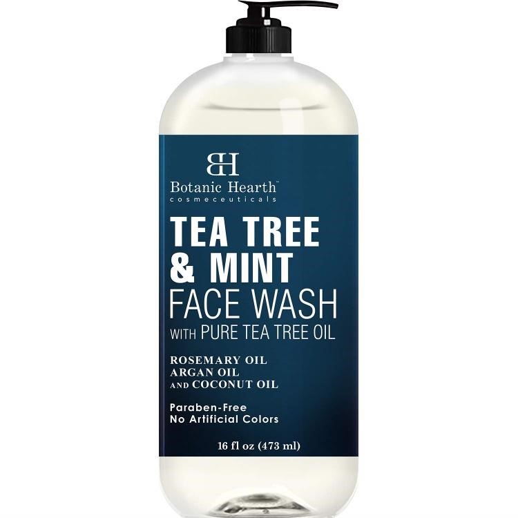 Botanic Hearth Tea Tree&Mint Face Wash - tea tree facial cleanser