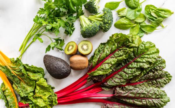 Vitamin K is abundant in green vegetables