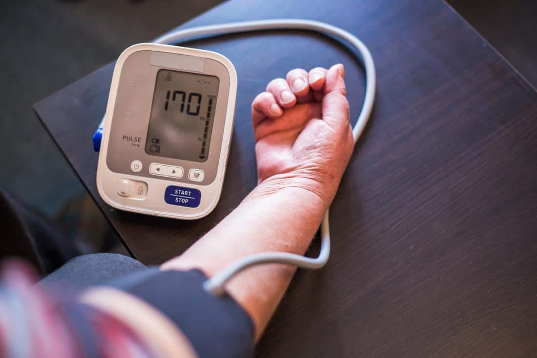 A systolic blood pressure reading of 140 mmHg represents a higher than normal blood pressure in an adult
