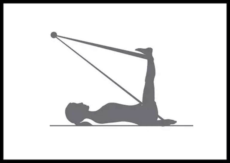 Iyengar yoga pose with rope enhances memory