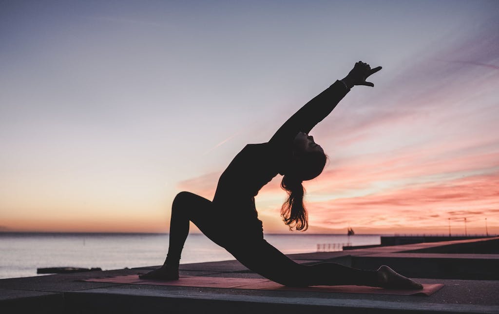 Practice yoga before sunrise