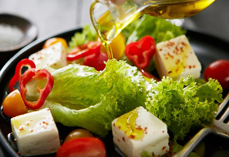 Use olive oil for salad dressing