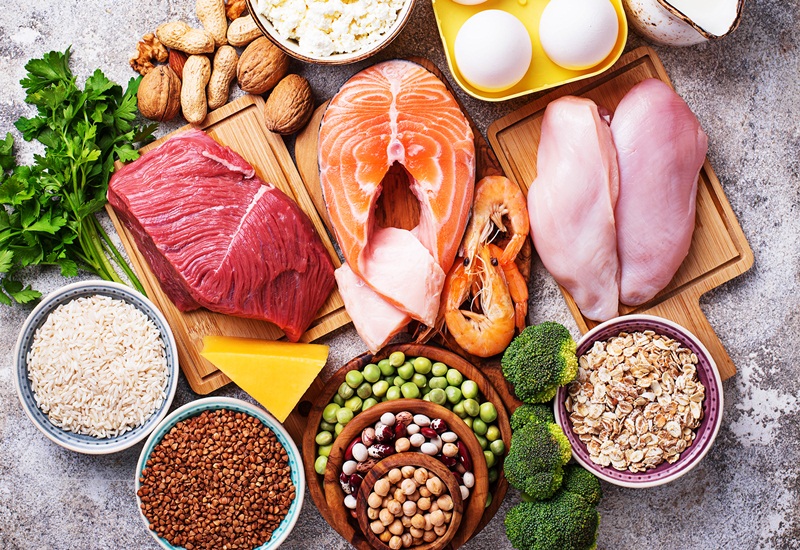Get protein from a variety of food sources