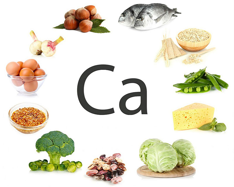 Provide your baby with calcium through foods rich in calcium