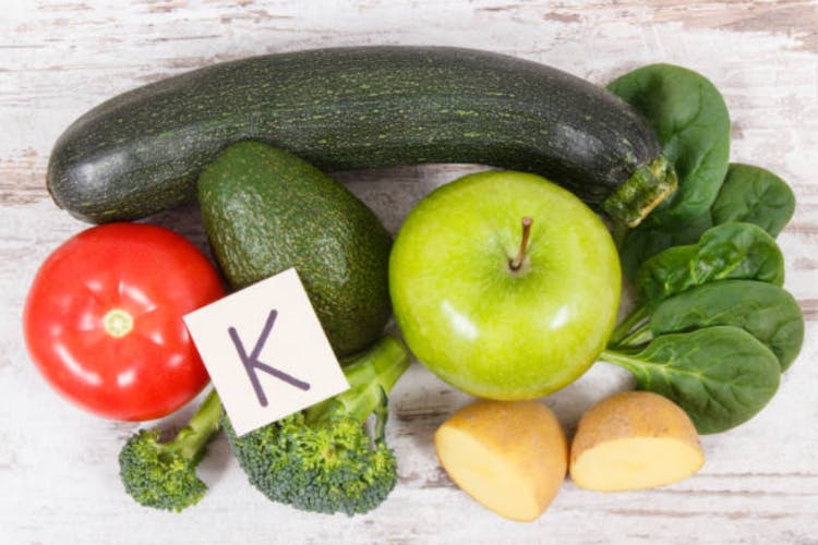 do not eat vegetables and fruits lacking vitamin K