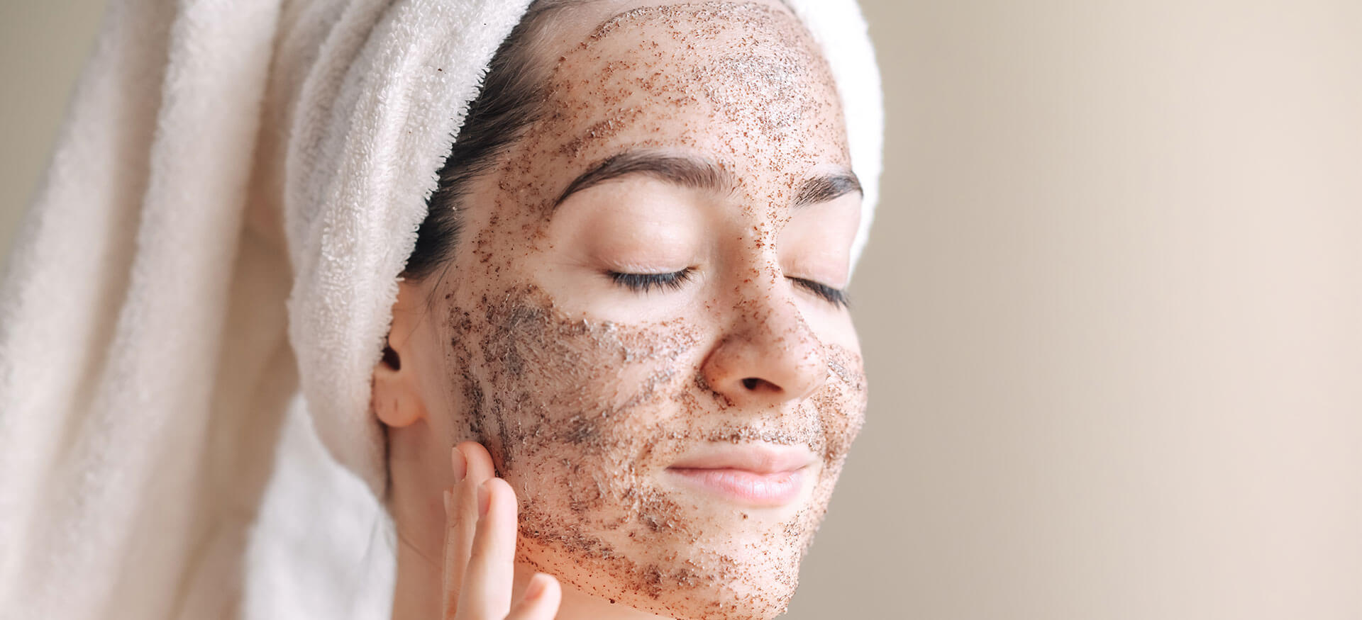 Regularly exfoliate your skin for a healthy glow